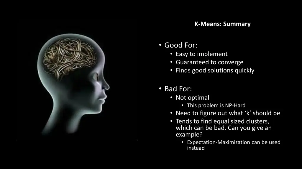 k means summary