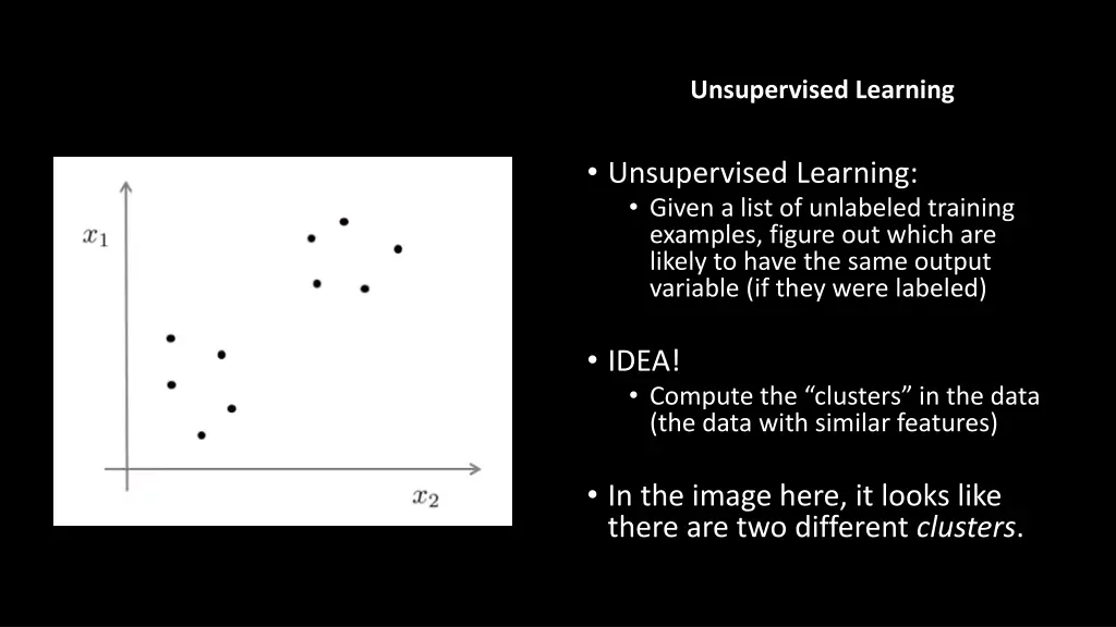 unsupervised learning 1