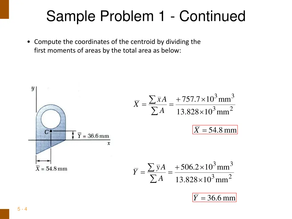 sample problem 1 continued 1