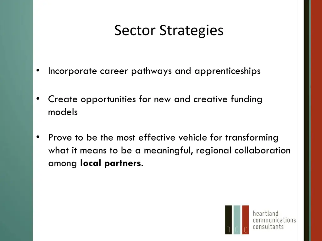 sector strategies 2