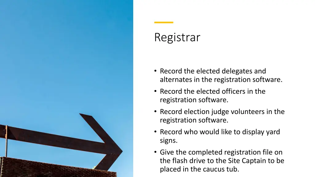 registrar