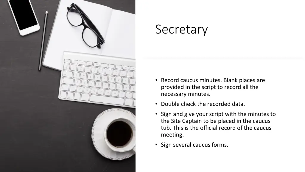secretary