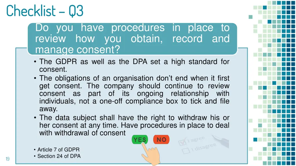 checklist checklist q3 do you have procedures