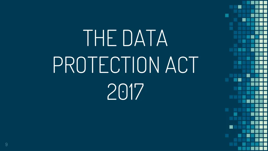 the data protection act 2017