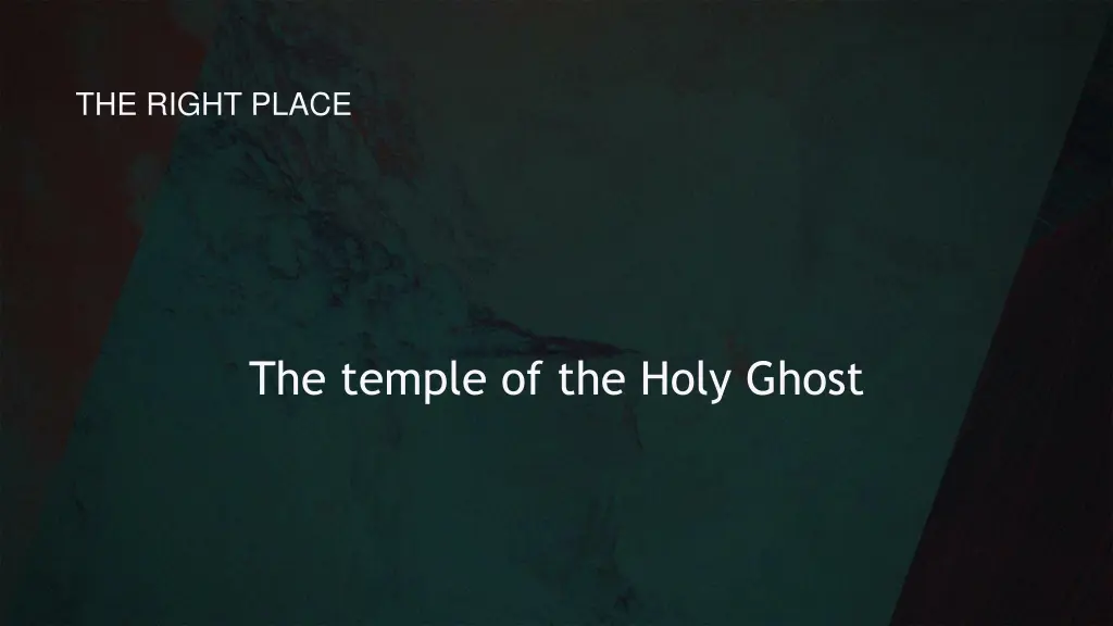 the right place 1