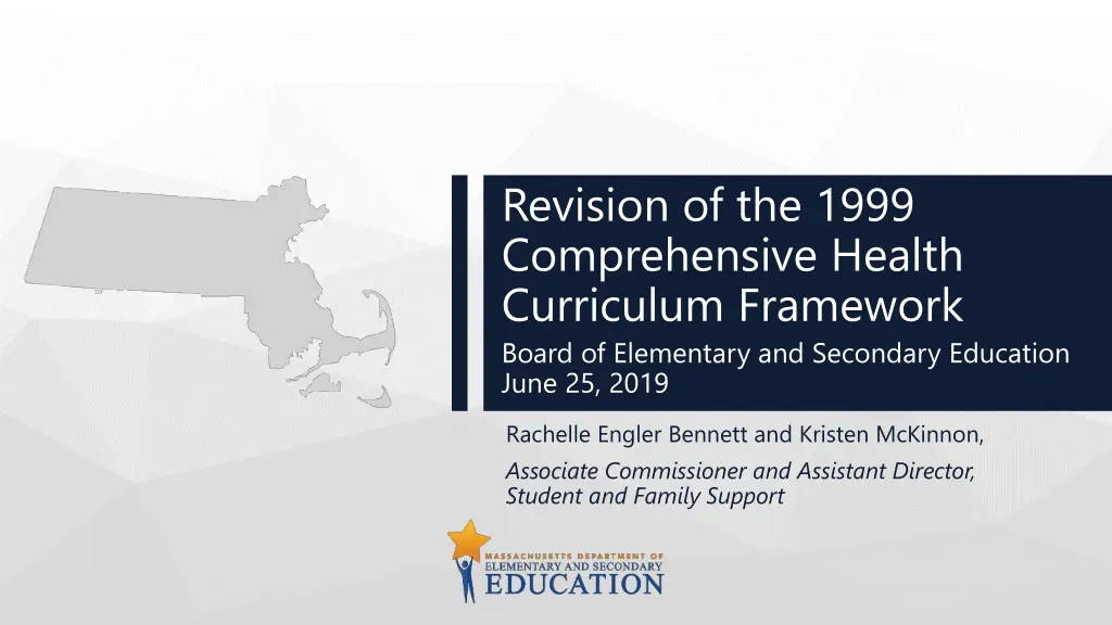revision of the 1999 comprehensive health