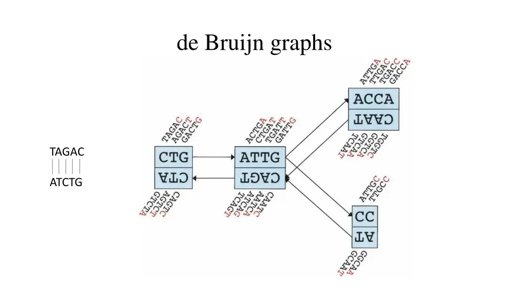 de bruijn graphs