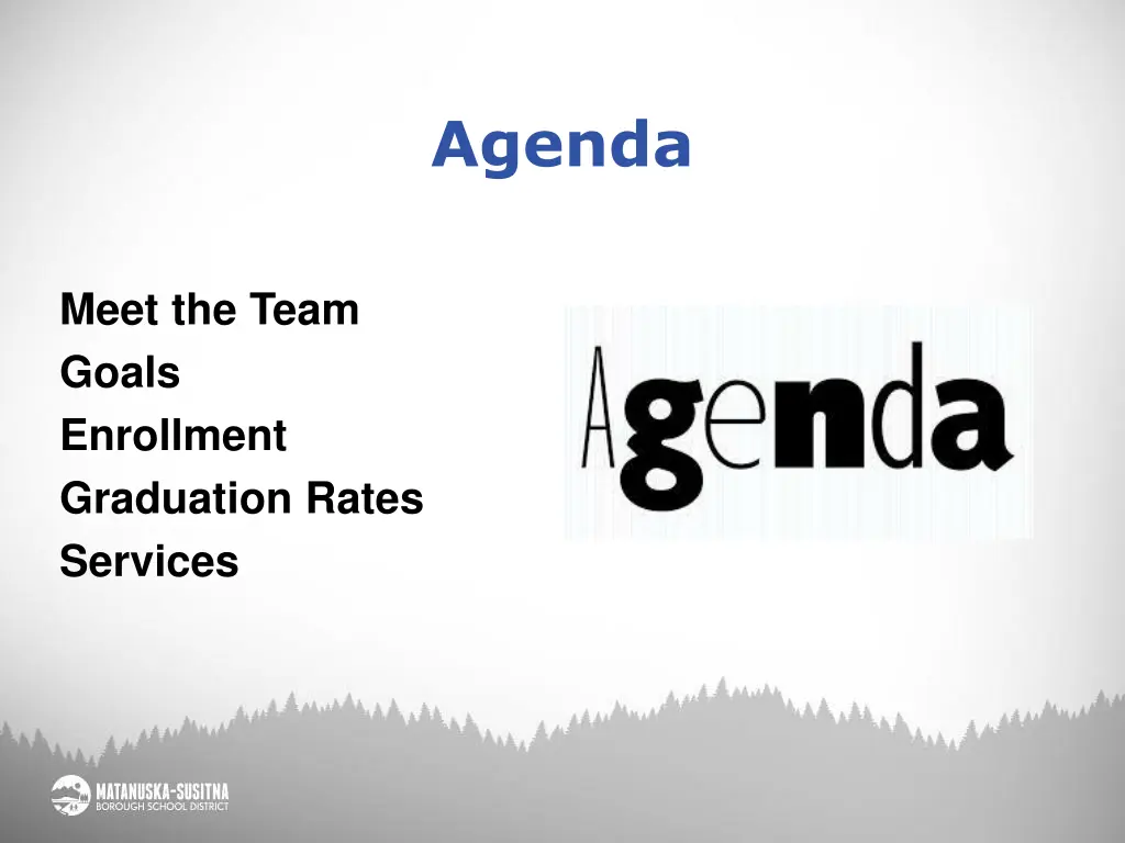 agenda