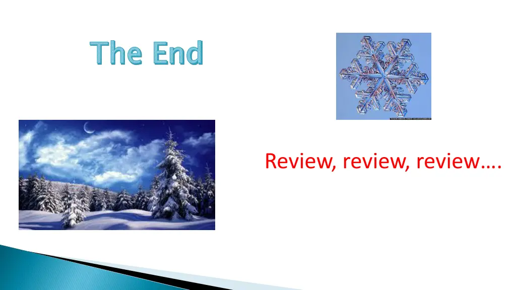 the end
