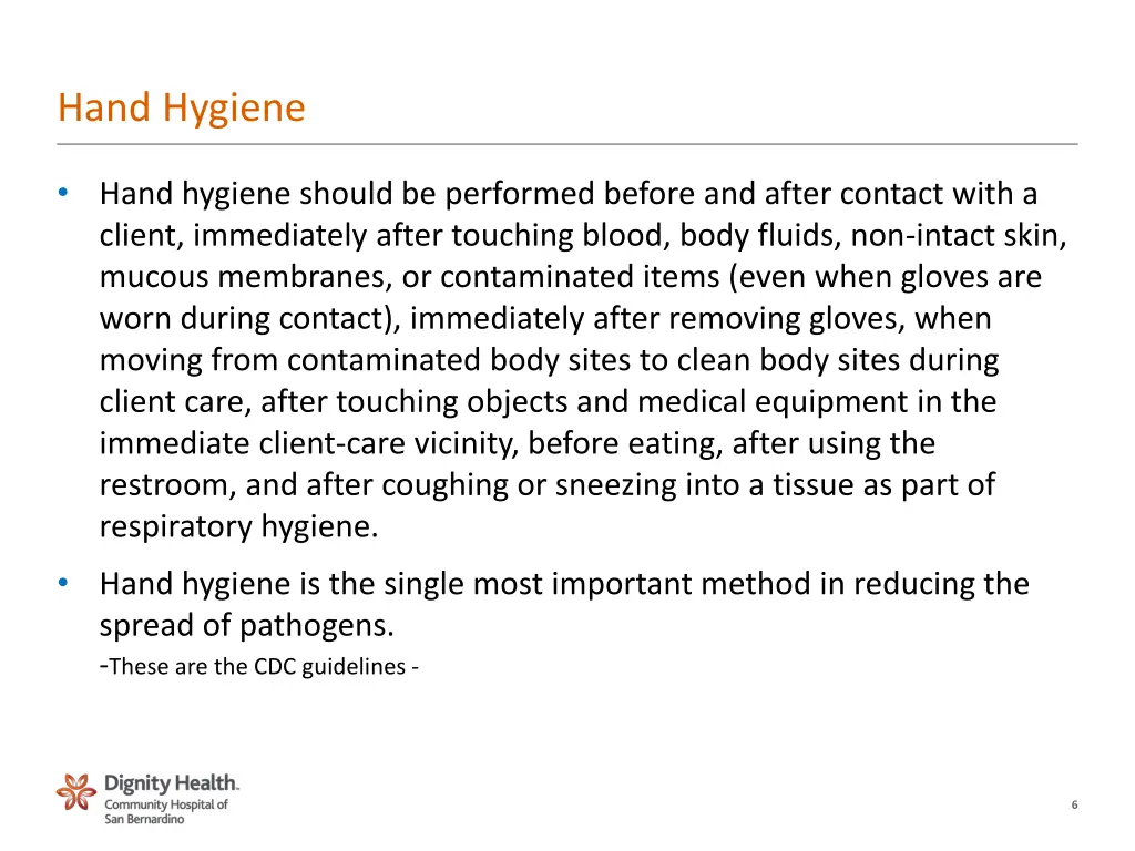 hand hygiene 1