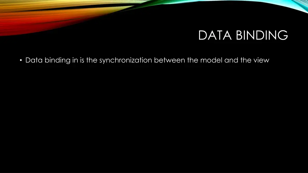 data binding