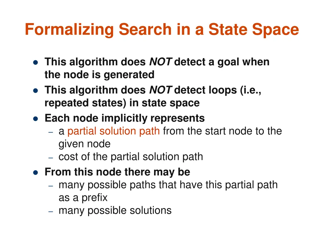 formalizing search in a state space 5