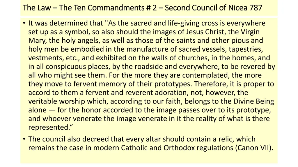 the law the law the ten commandments 2