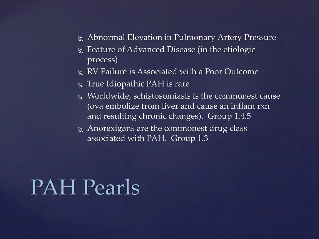 abnormal elevation in pulmonary artery pressure