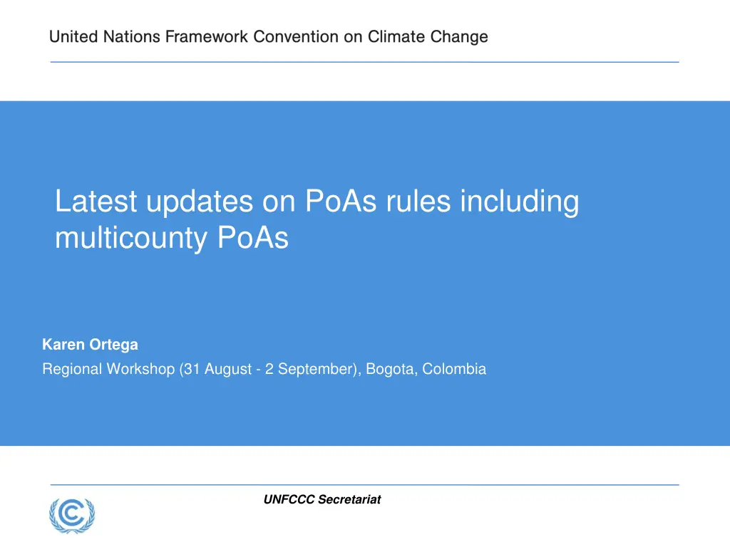 latest updates on poas rules including