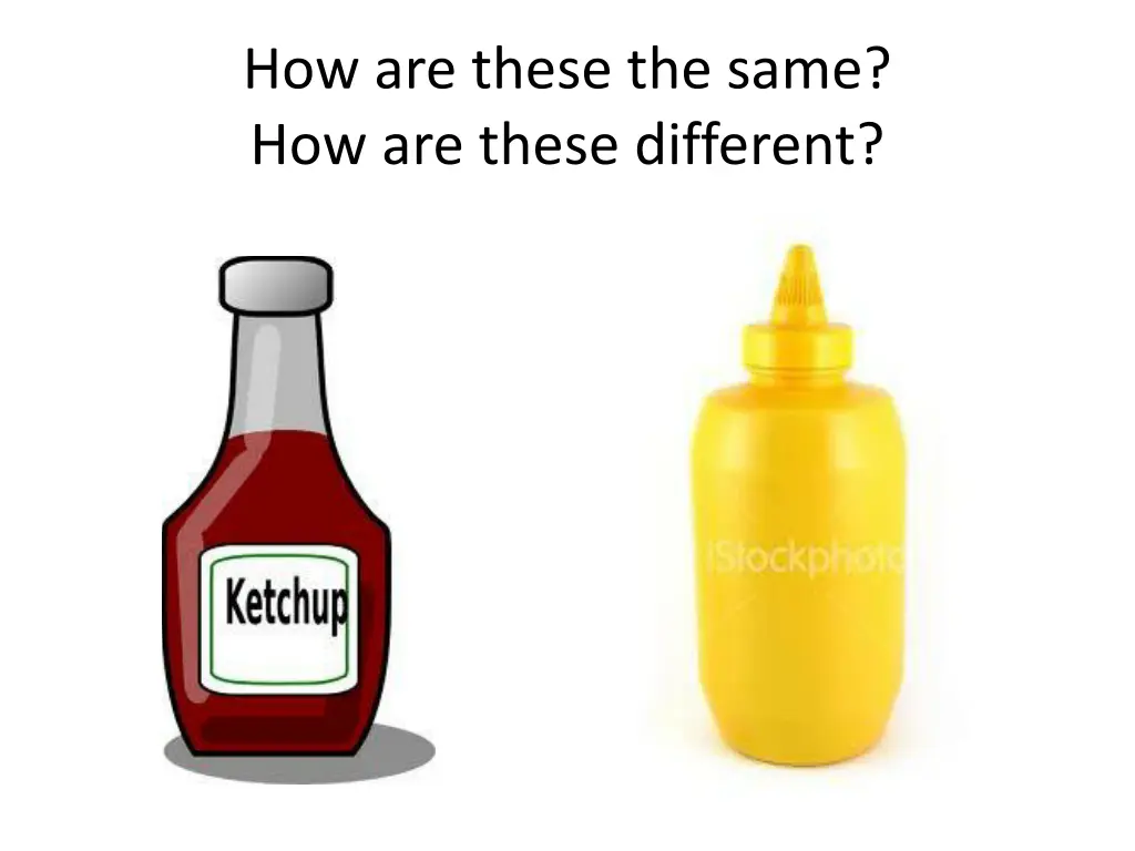 how are these the same how are these different 12