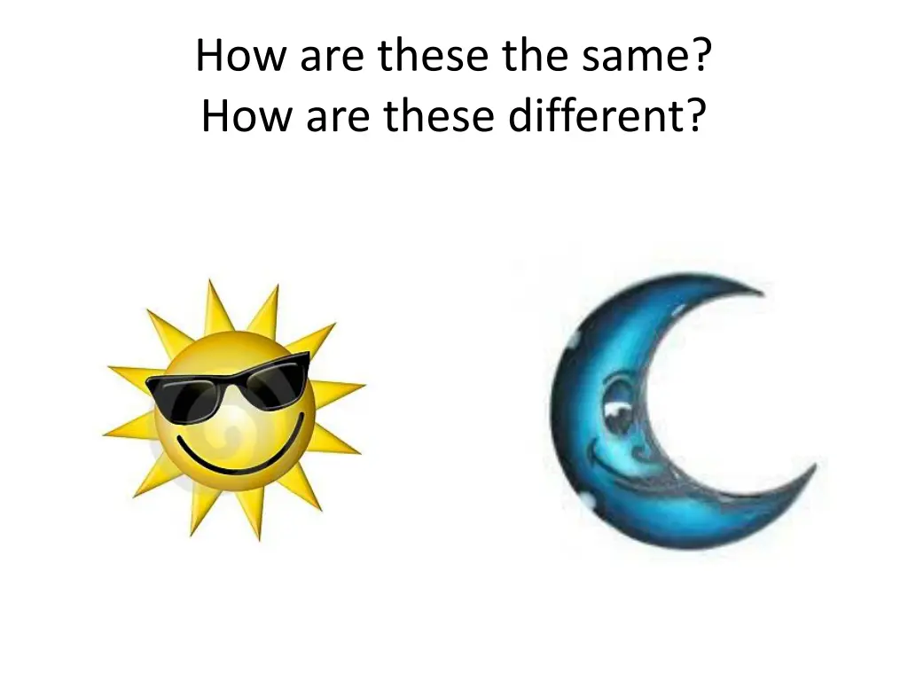 how are these the same how are these different 13
