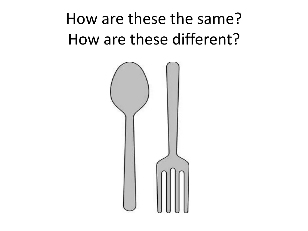 how are these the same how are these different 5