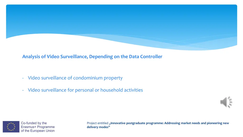 analysis of video surveillance depending