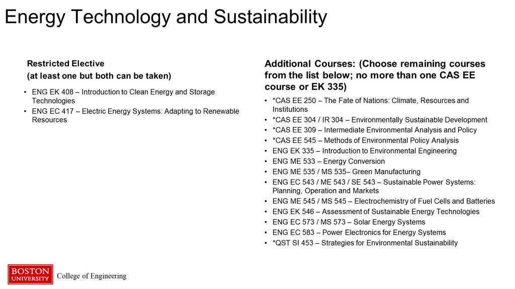 energy technology and sustainability
