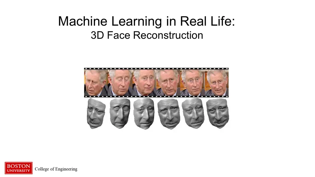 machine learning in real life 3d face