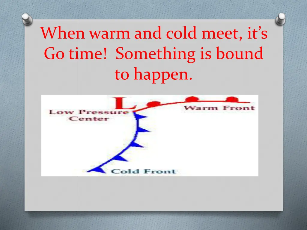 when warm and cold meet it s go time something