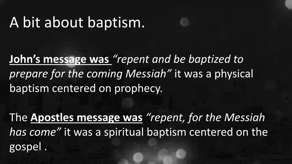 a bit about baptism 3