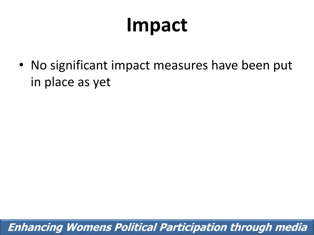 impact