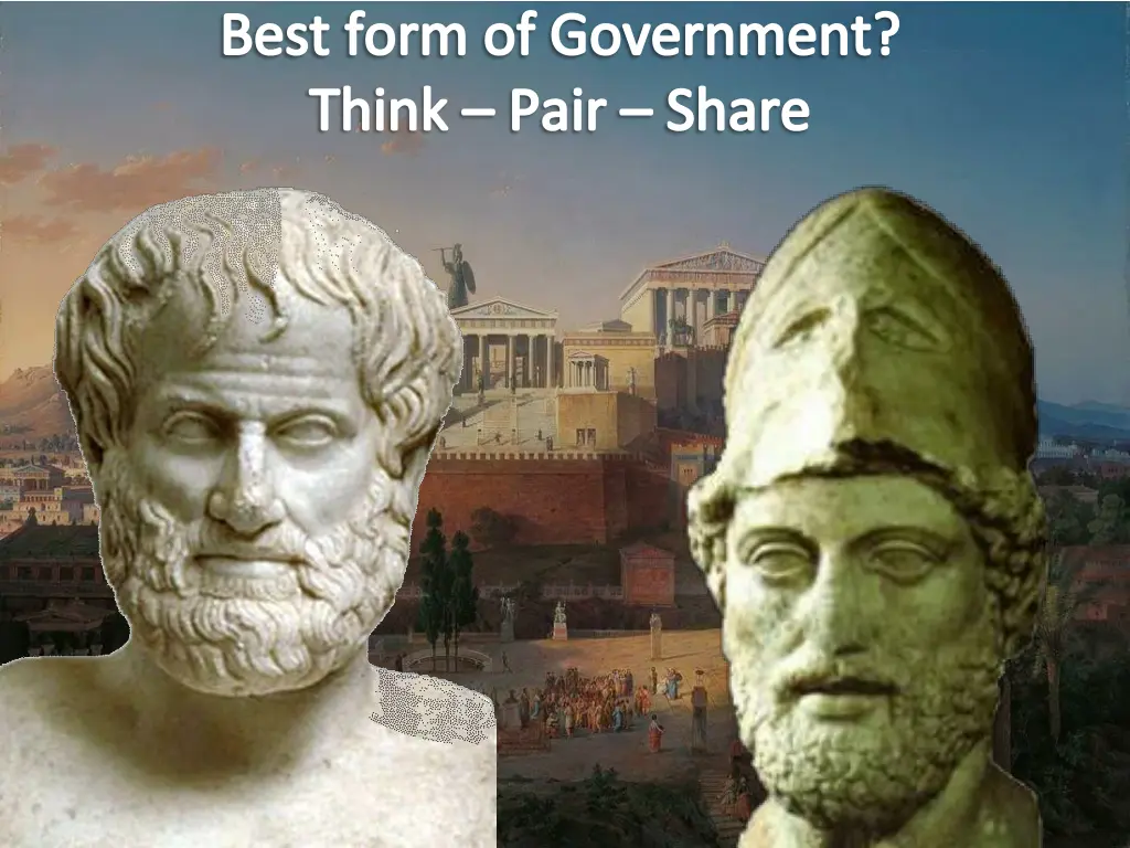 best form of government think pair share
