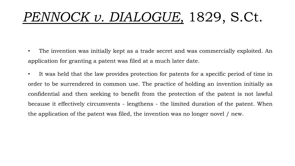 pennock v dialogue 1829 s ct