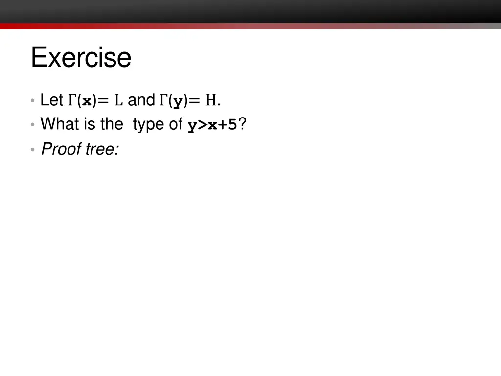 exercise
