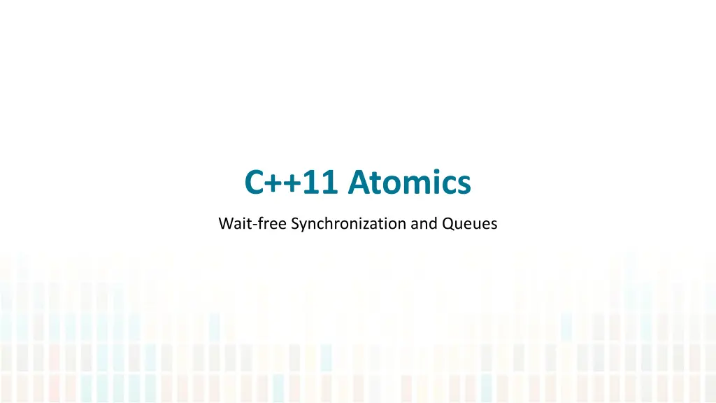 c 11 atomics