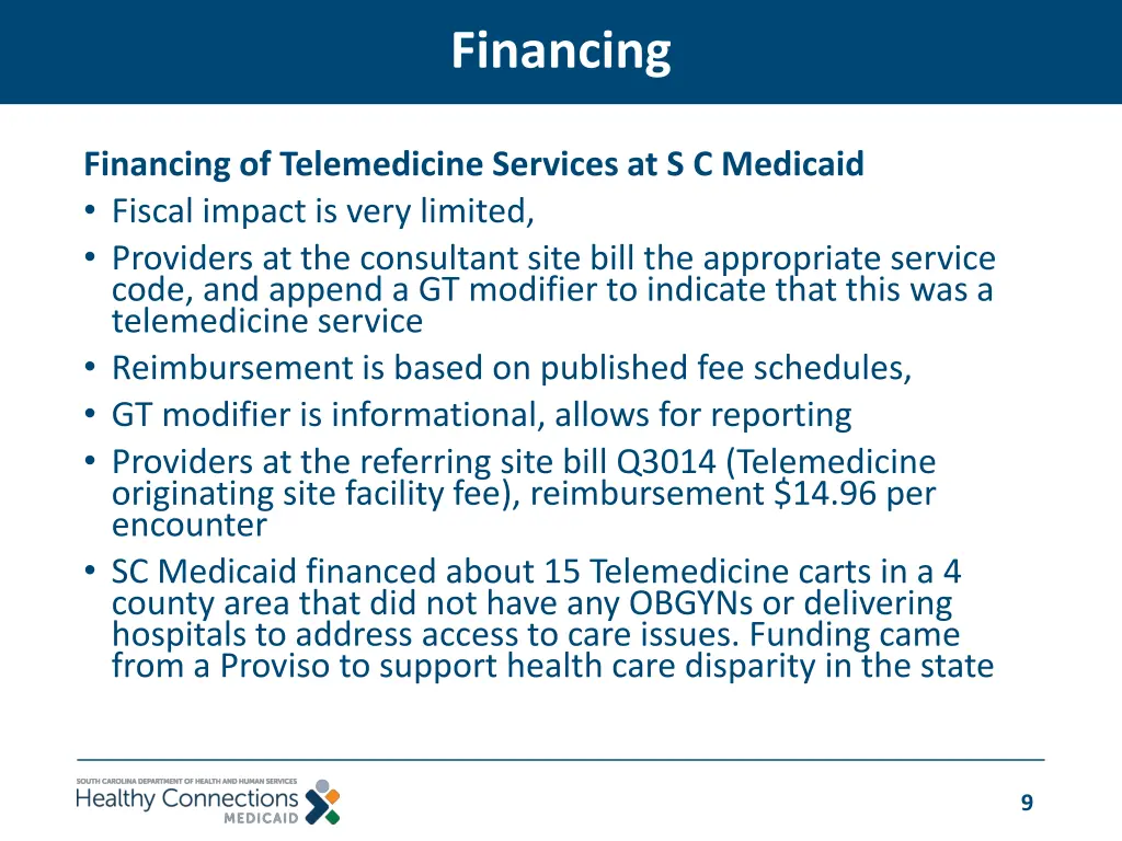 financing 1