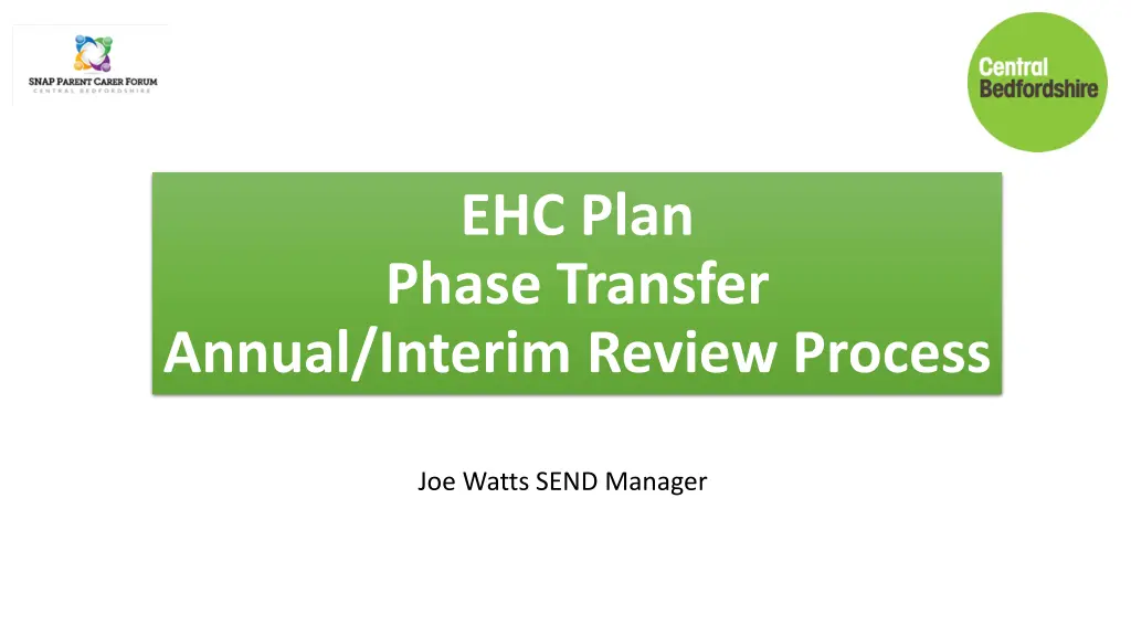 ehc plan phase transfer