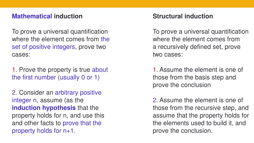 mathematical induction