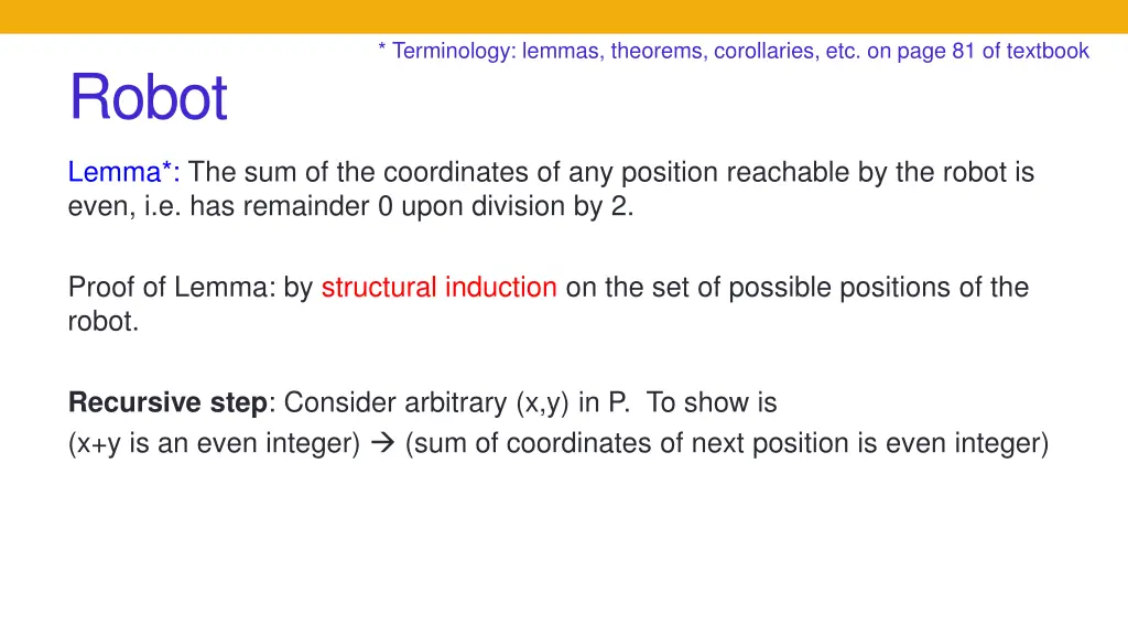 terminology lemmas theorems corollaries 4