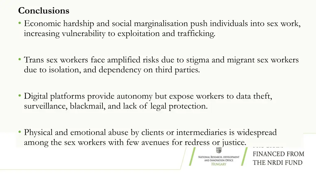 conclusions