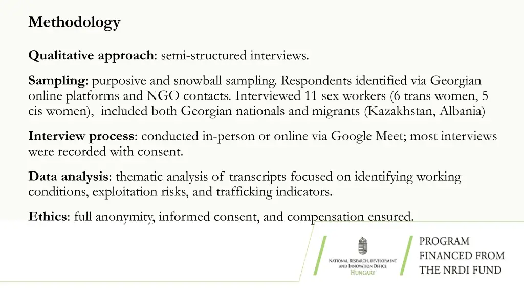 methodology