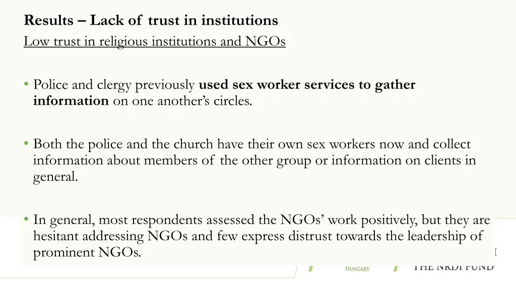 results lack of trust in institutions 1