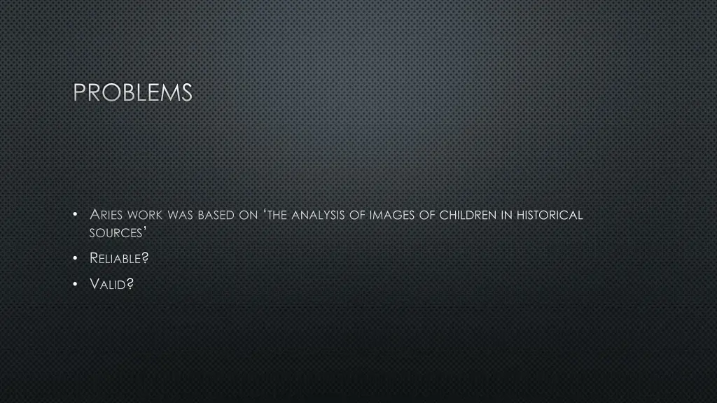 problems