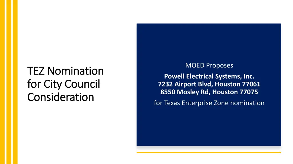 moed proposes