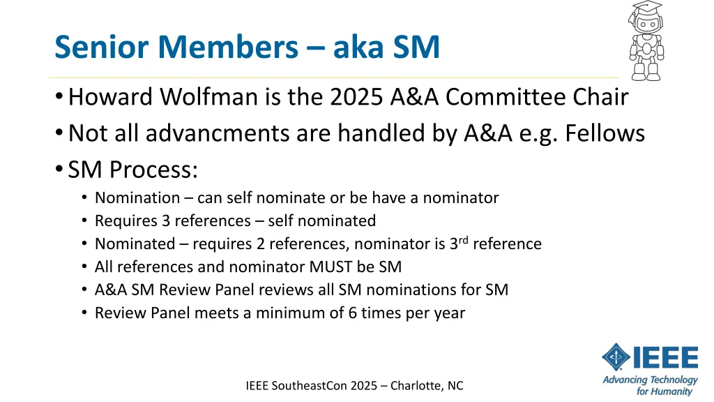 senior members aka sm
