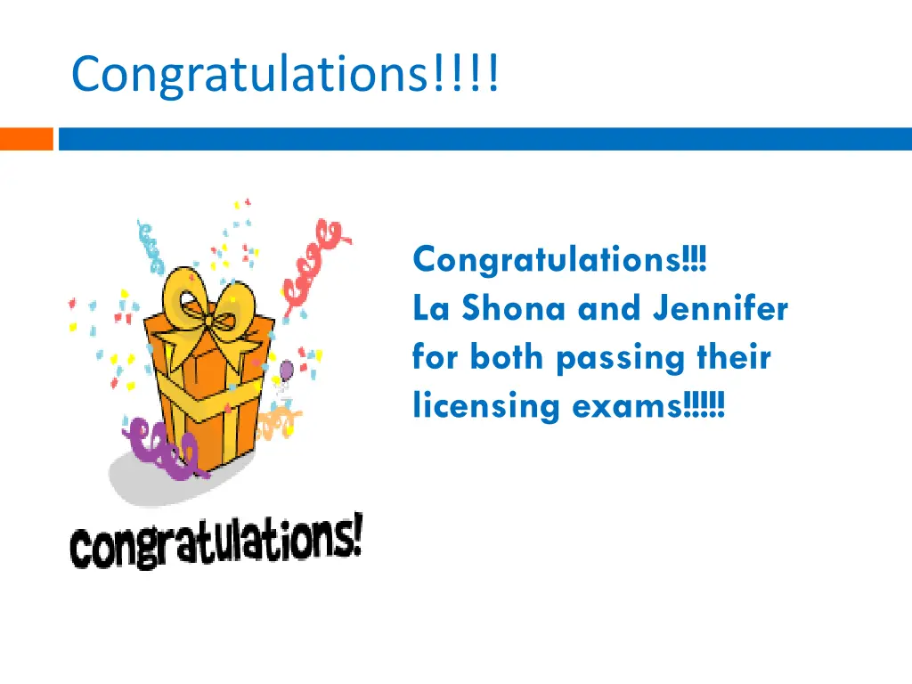 congratulations