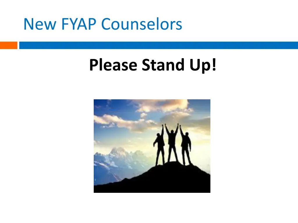 new fyap counselors