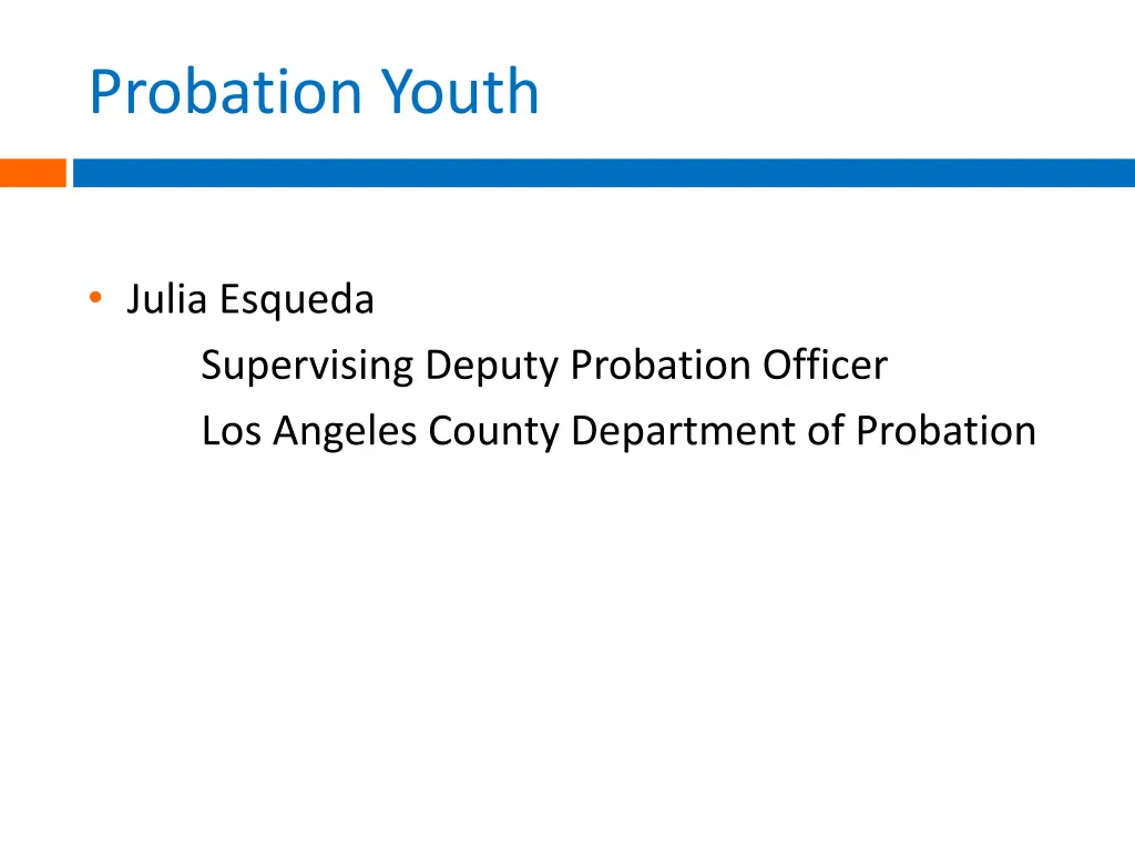 probation youth