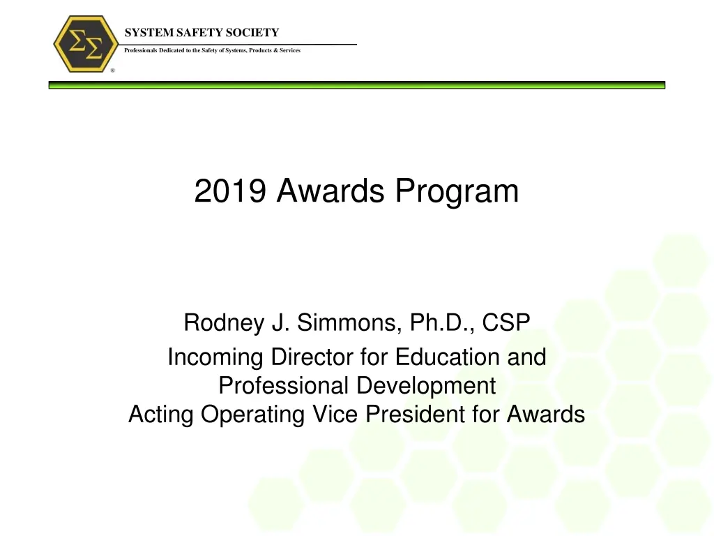 system safety society