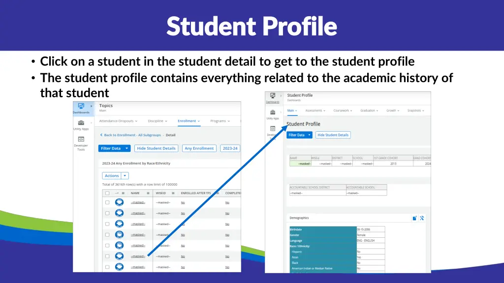 student profile student profile