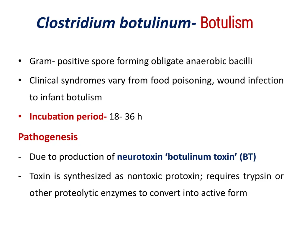 clostridium botulinum botulism