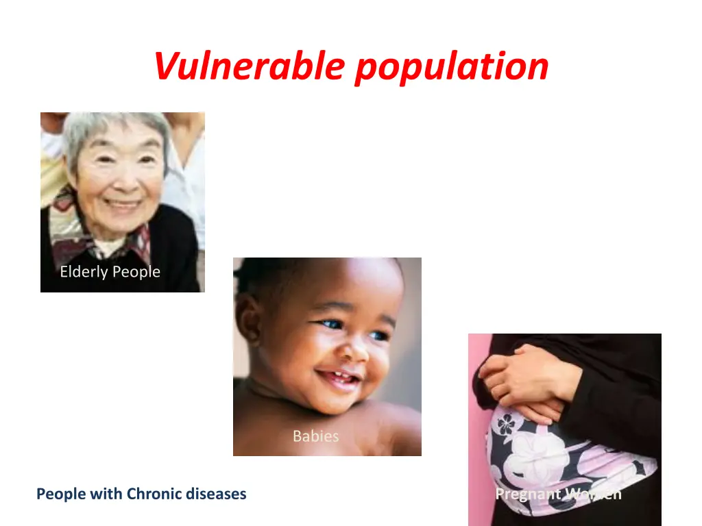 vulnerable population