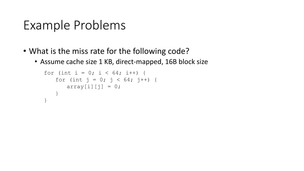 example problems 2
